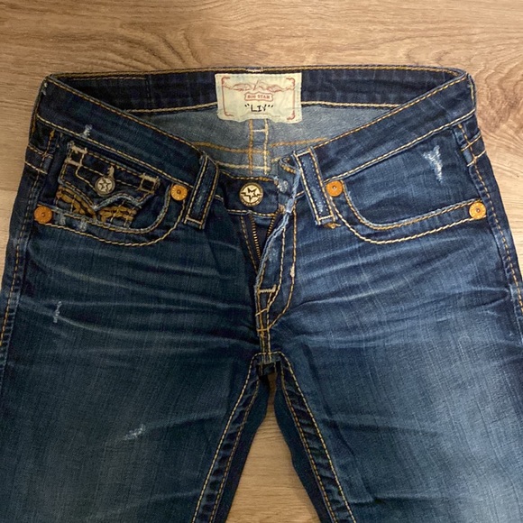 Big star “liv” flare jeans - Picture 2 of 3